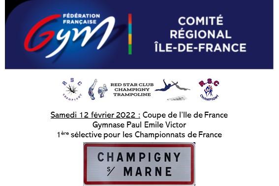 Coupe de l’Ile de France Trampoline