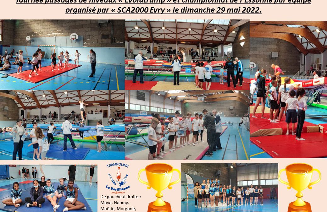 Passages de niveaux et Championnat de l’Essonne