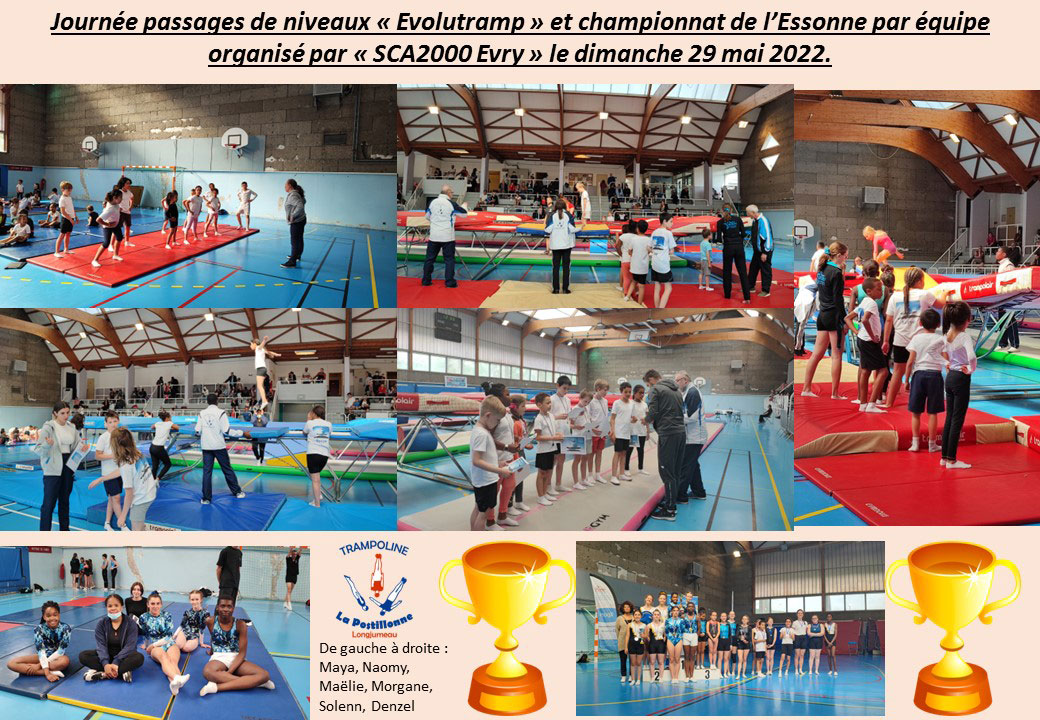 Trampoline Championnat de L’Essonne 2022