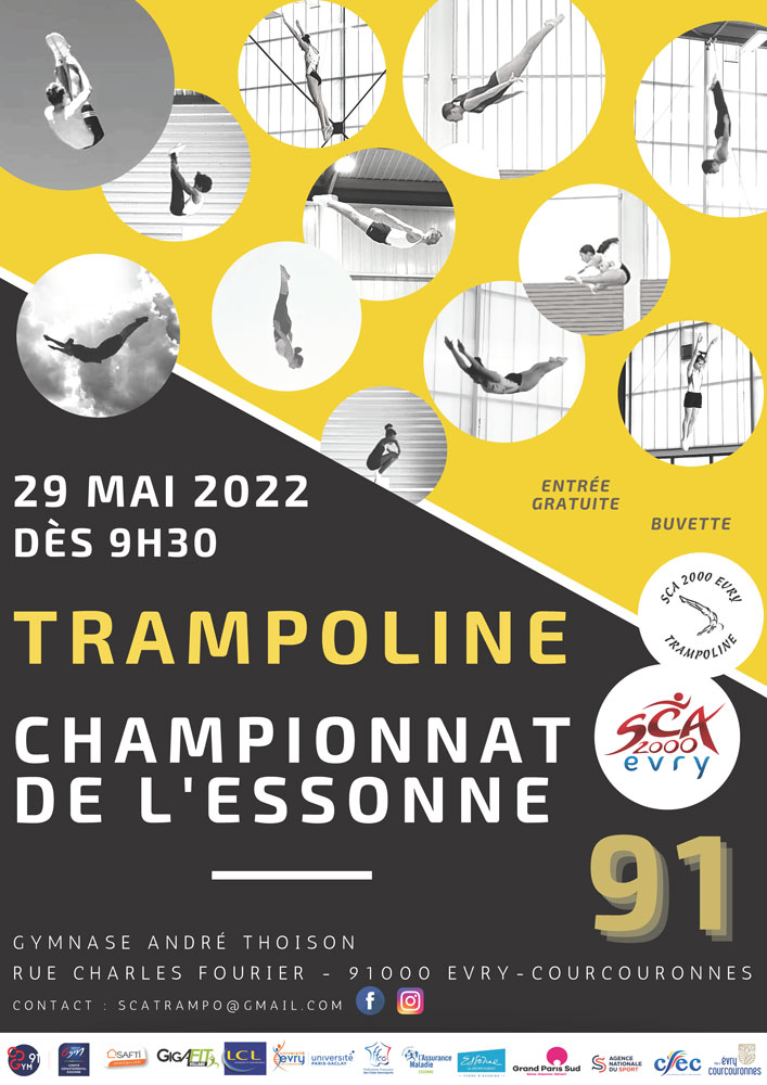 Trampoline Championnat de L’Essonne 2022
